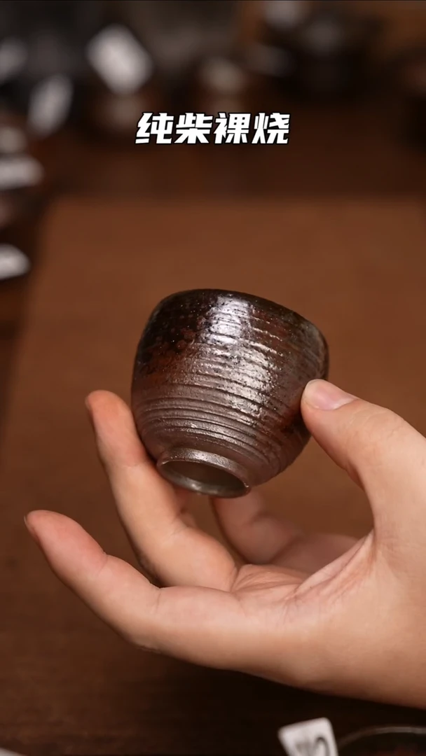 383柴窑紫砂裸烧手工拉胚