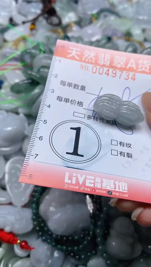 翡翠未镶嵌颈饰闪购0049734