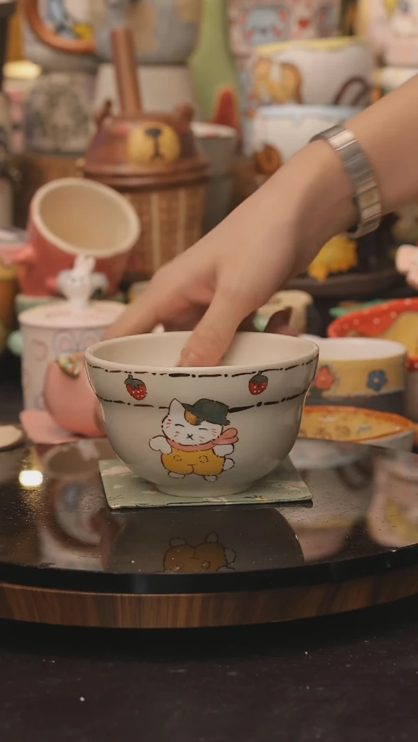 景德镇釉下彩绘设计师款式陶瓷