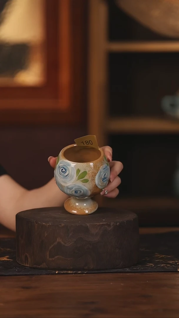 陶瓷景德镇高温釉下手绘陶瓷180