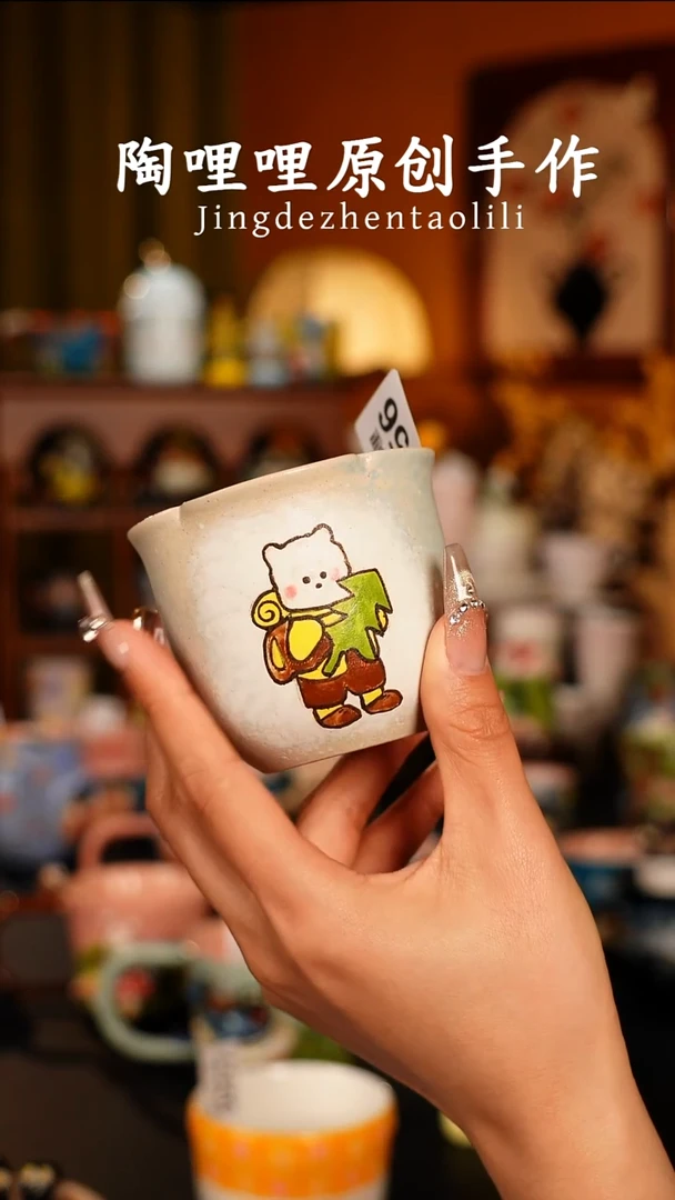 陶哩哩原创手作陶瓷0256