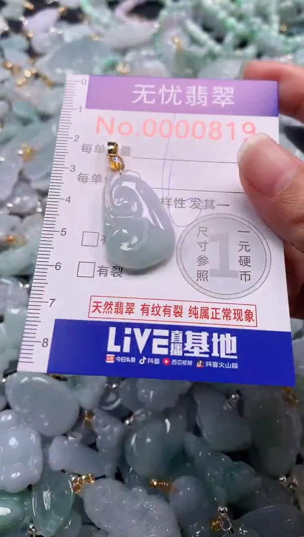 颈饰未镶嵌翡翠819