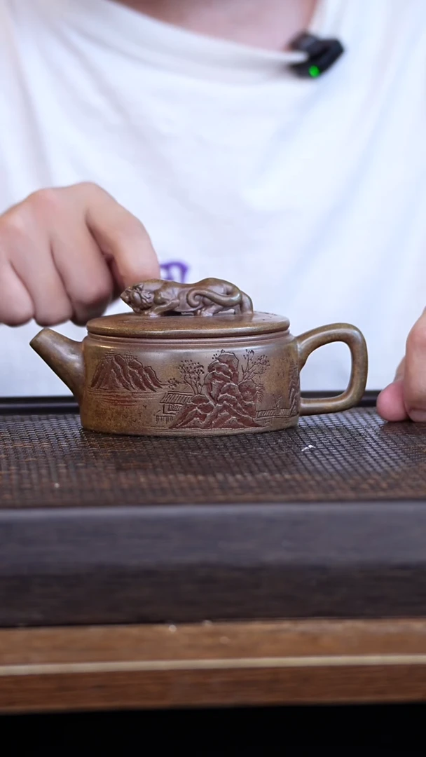 茶壶紫砂宜兴手工原矿紫砂壶001