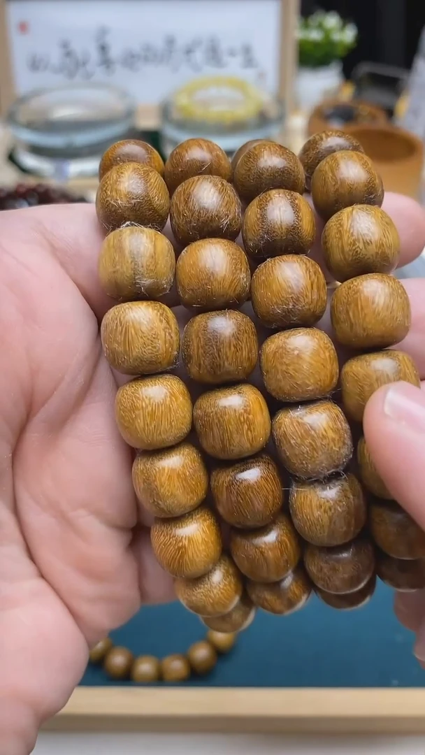 维腊木（绿檀）手串/手链绿檀1.2
