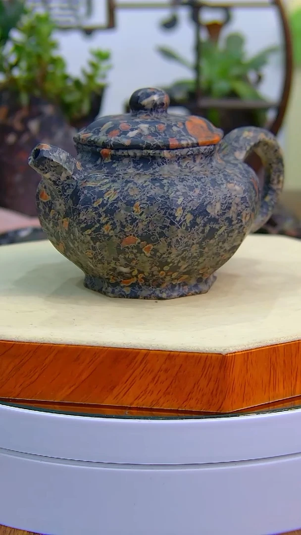 【闪购商品】奢上奢梅花玉茶具