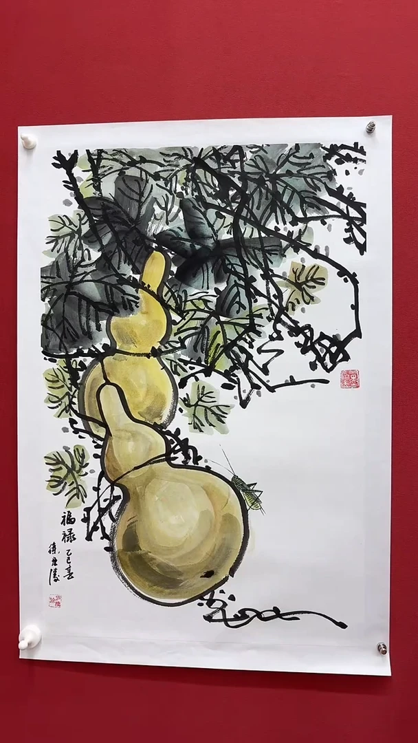 国画徐庐陵-国画花鸟2.7平尺A0103