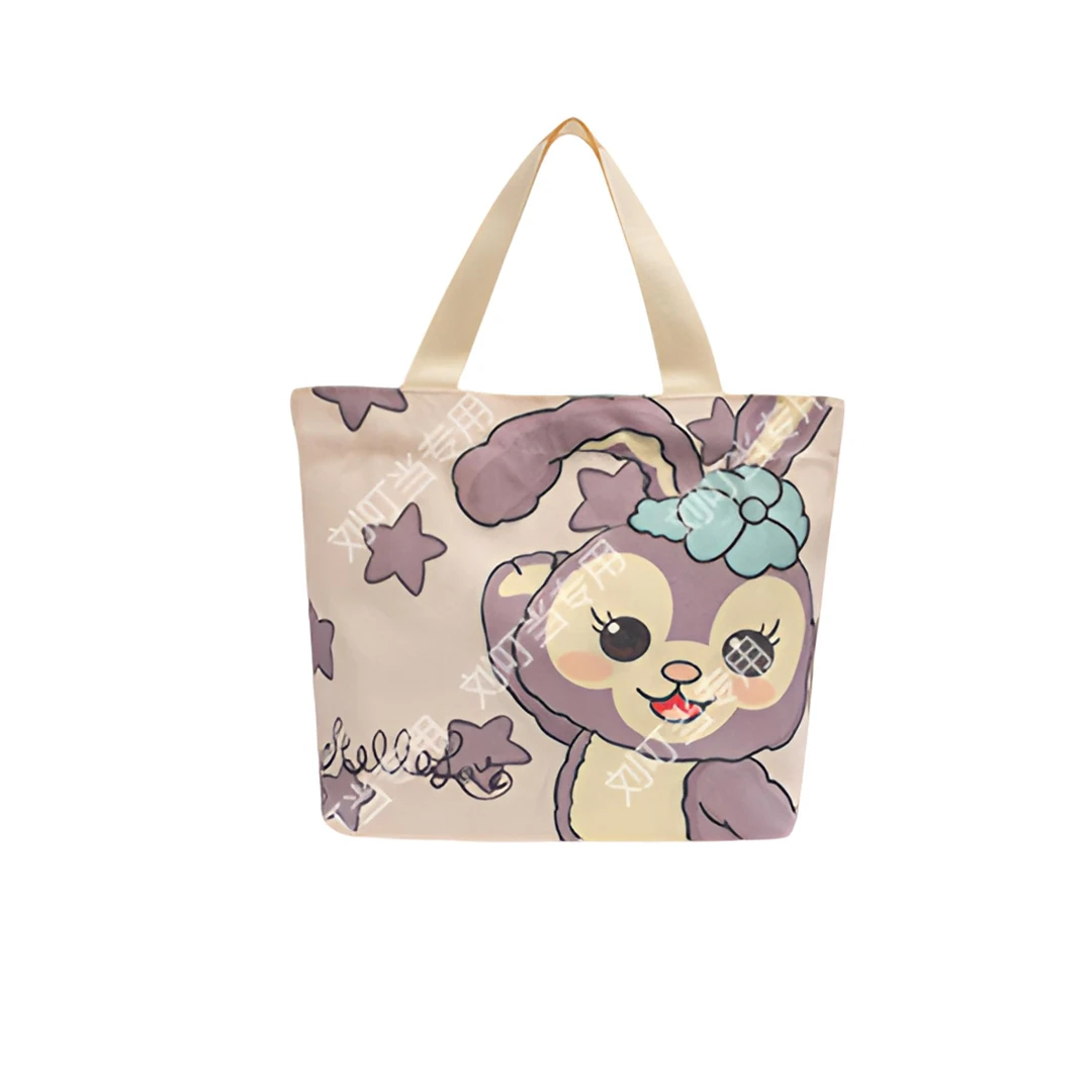 小号手拎包女可爱小兔便携小布包新款手提上班通勤便当袋