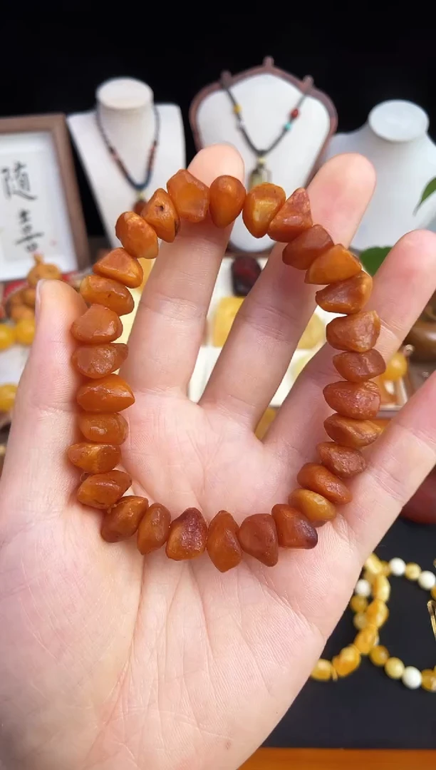 未镶嵌琥珀珠宝奇石柒月