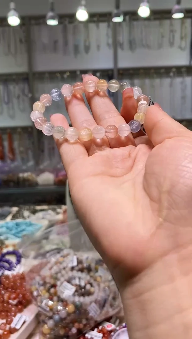 未镶嵌手链水晶多样性发其一兔毛