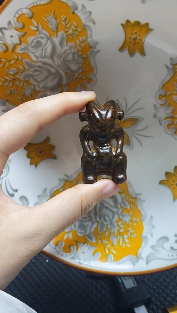 瓷片瓷片 瓷器 摆件 1个