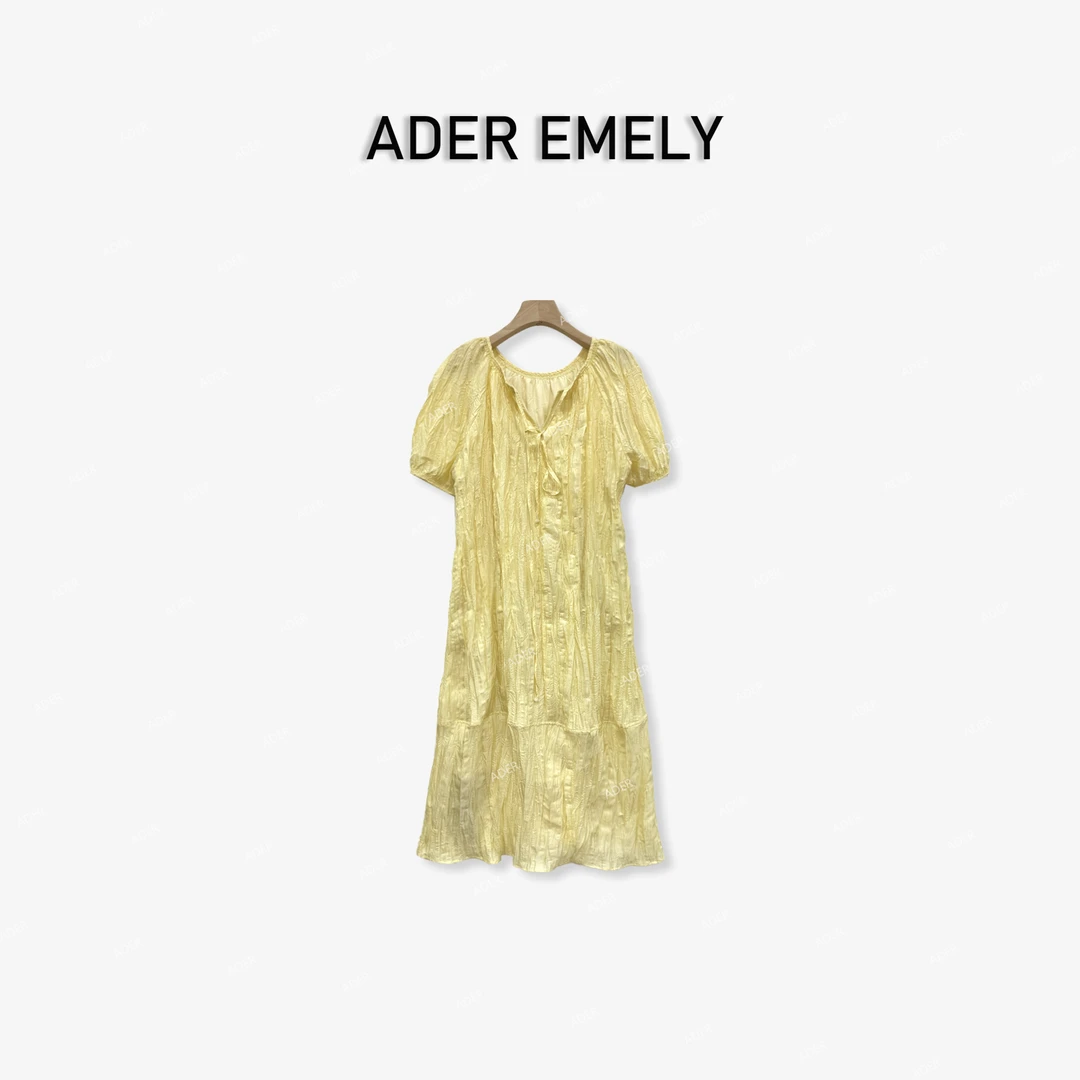 ADER EMELY/2025夏季新款连衣裙法式优雅温连衣裙25355