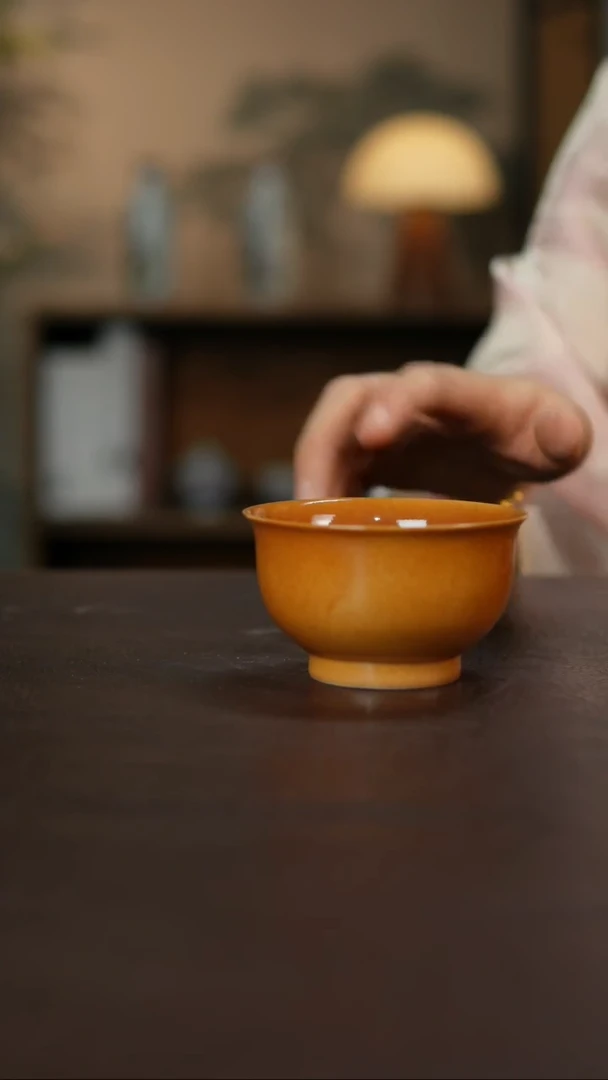 杯景德柴烧手作多人瑕疵