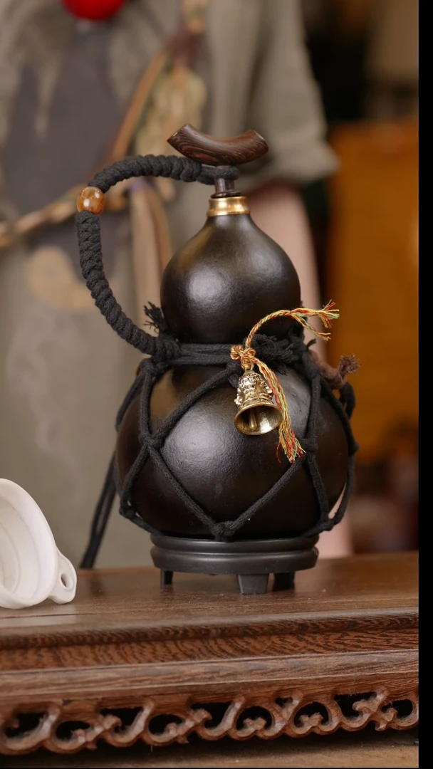317号精品天然大漆酒葫芦一物一拍~