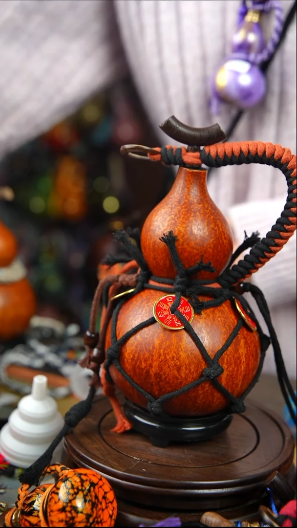 288号500ml左右非遗大漆酒葫芦