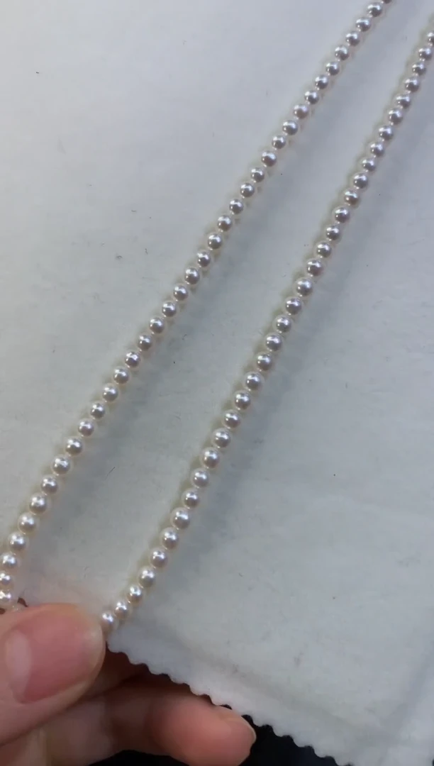 【闪购商品】淡水珍珠项链银S925镶嵌D103|299