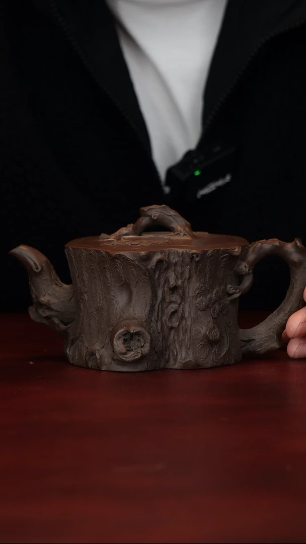 茶壶紫砂原矿高端紫砂--树桩