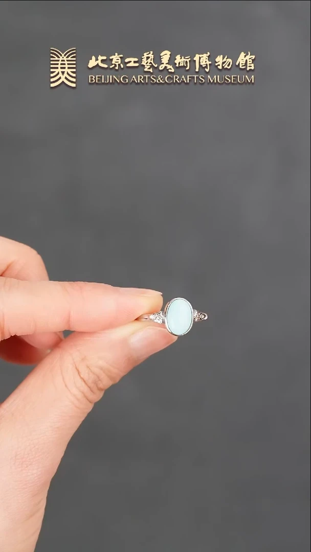 【闪购商品】绿松石戒指银S925镶嵌B0117GMD157戒指