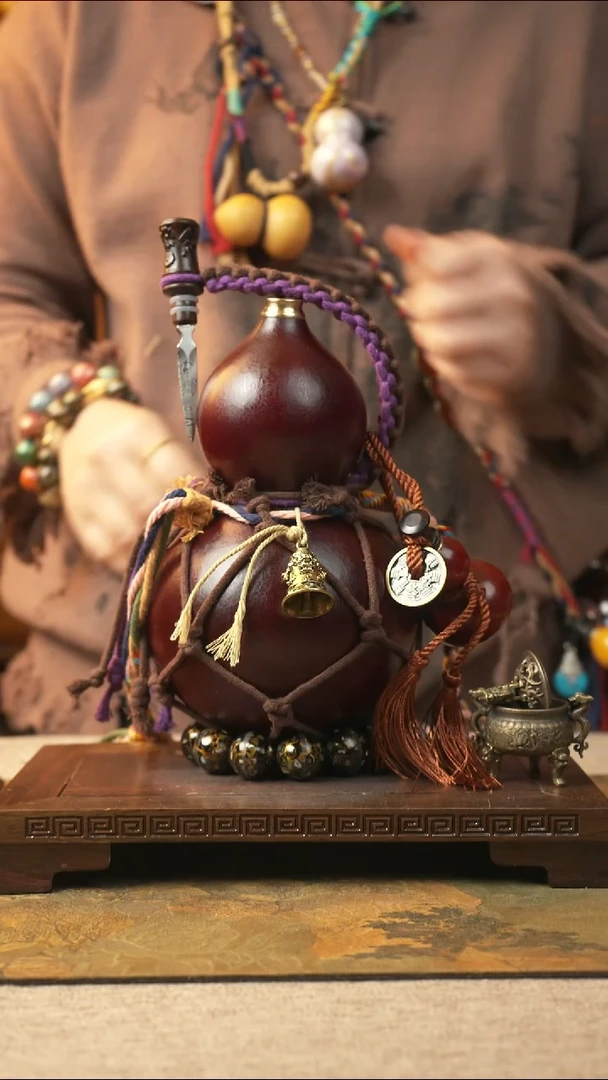 465大漆一物一拍记葫堂出品【不带手串】