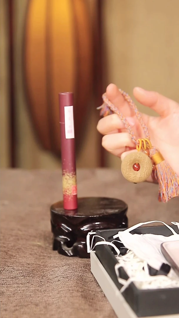 合香21：信灵香线香+灵犀山鬼挂饰+香盘