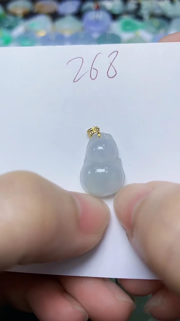 翡翠未镶嵌颈饰 天然缅甸翡翠A货