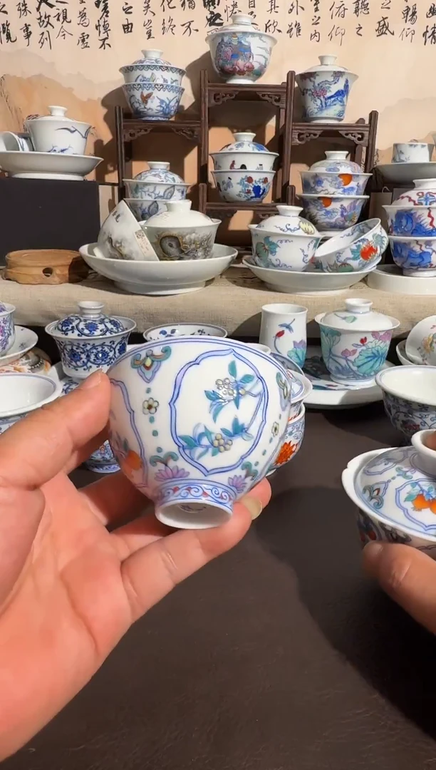 景德镇手绘茶器静祎山房