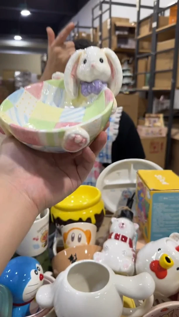 其他绿色原盒兔子碗