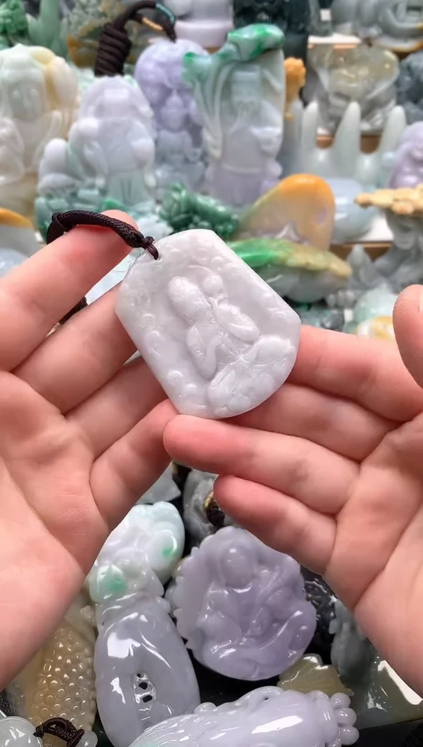 吊坠(不含链)未镶嵌翡翠1