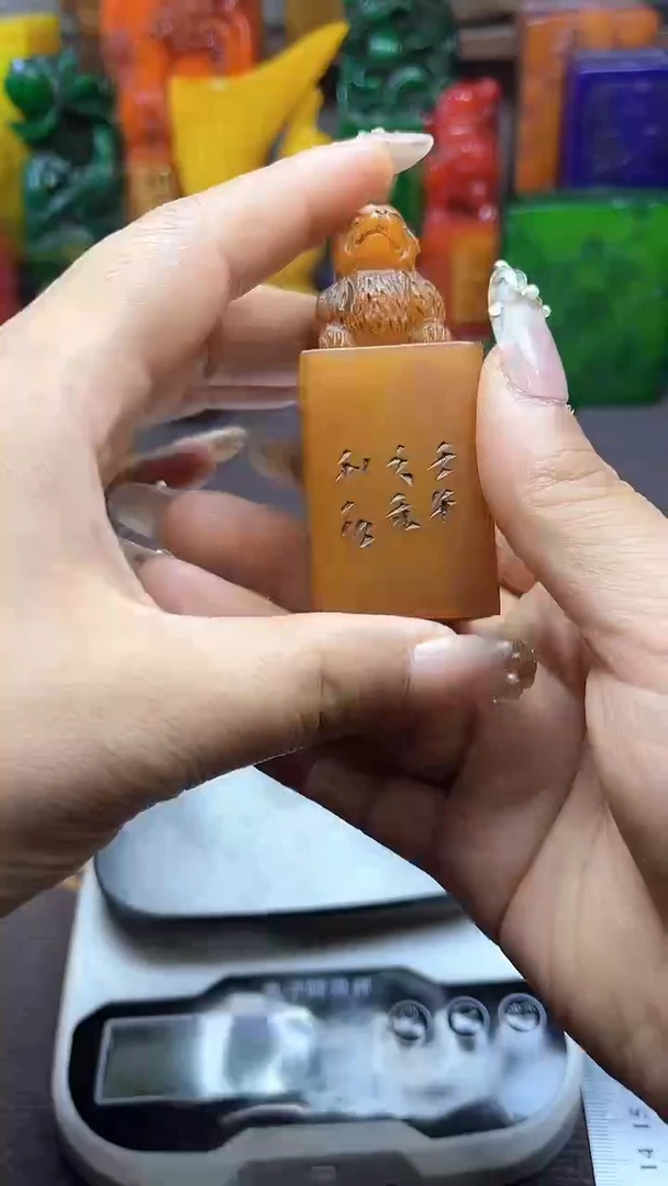 寿山石印石纯天然石料