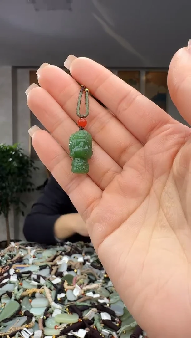 颈饰未镶嵌和田玉拍一发一多样性发货