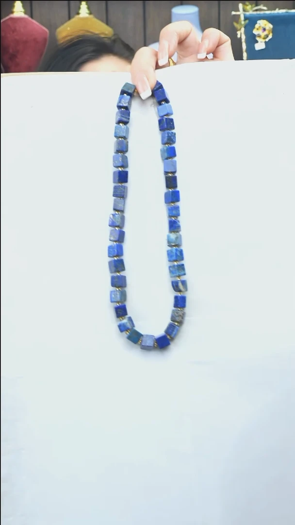 未镶嵌青金石颈饰多样性发一