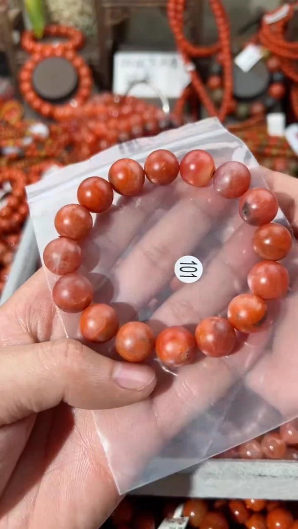 【闪购商品】南红玛瑙手串未镶嵌13