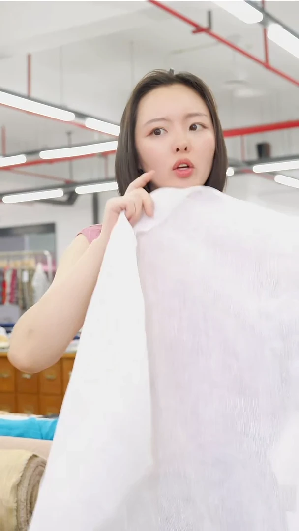 亚麻印度手工编制纯亚麻面料白色布料 幅宽140CM 2m