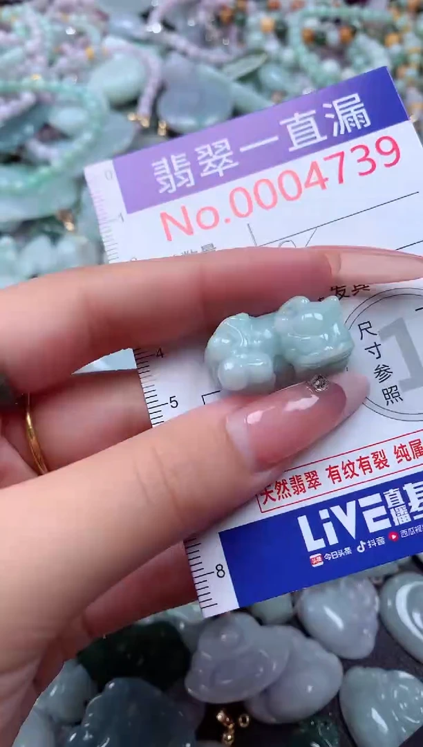 翡翠未镶嵌吊坠(不含链)4739