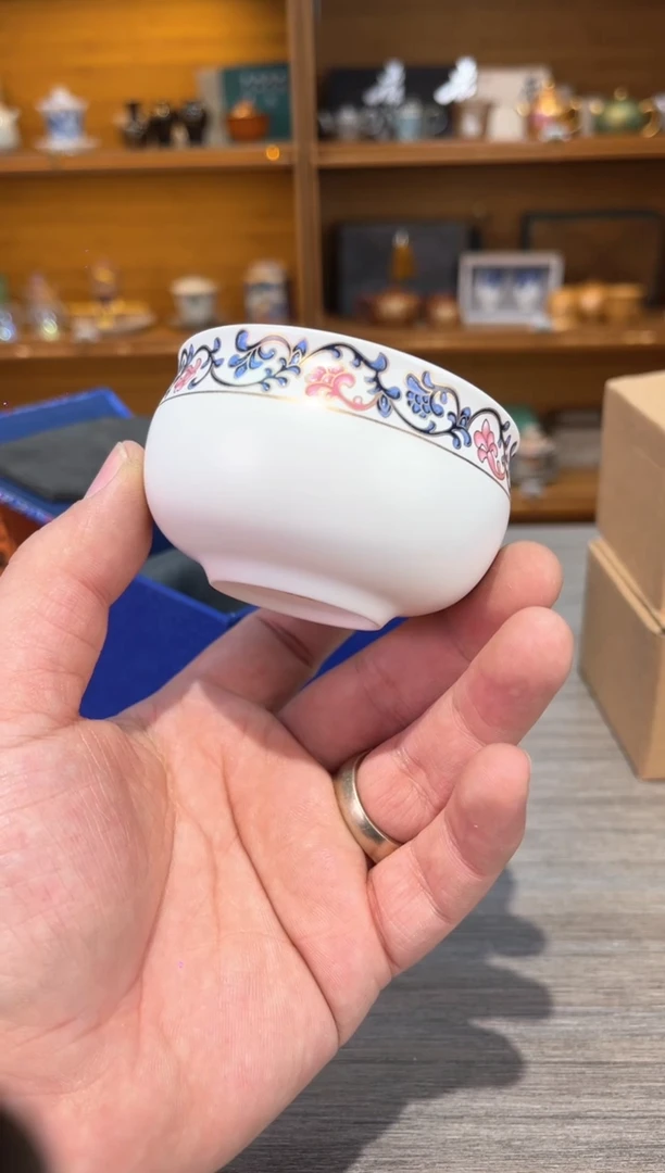 【闪购商品】兰藤花圆满杯茶具茶具