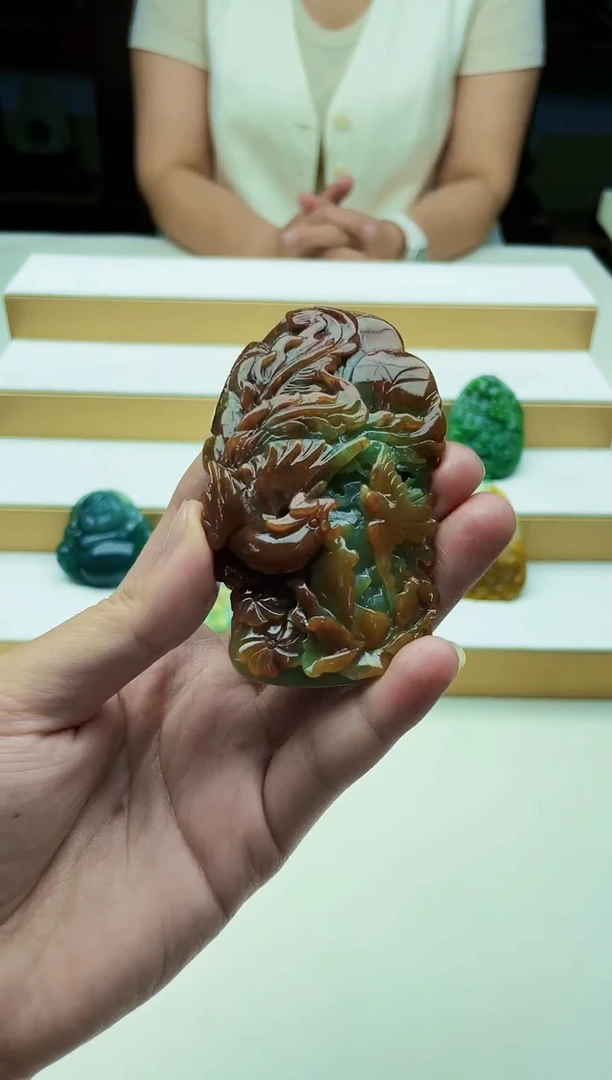 定制翡翠未镶嵌毛货07230037