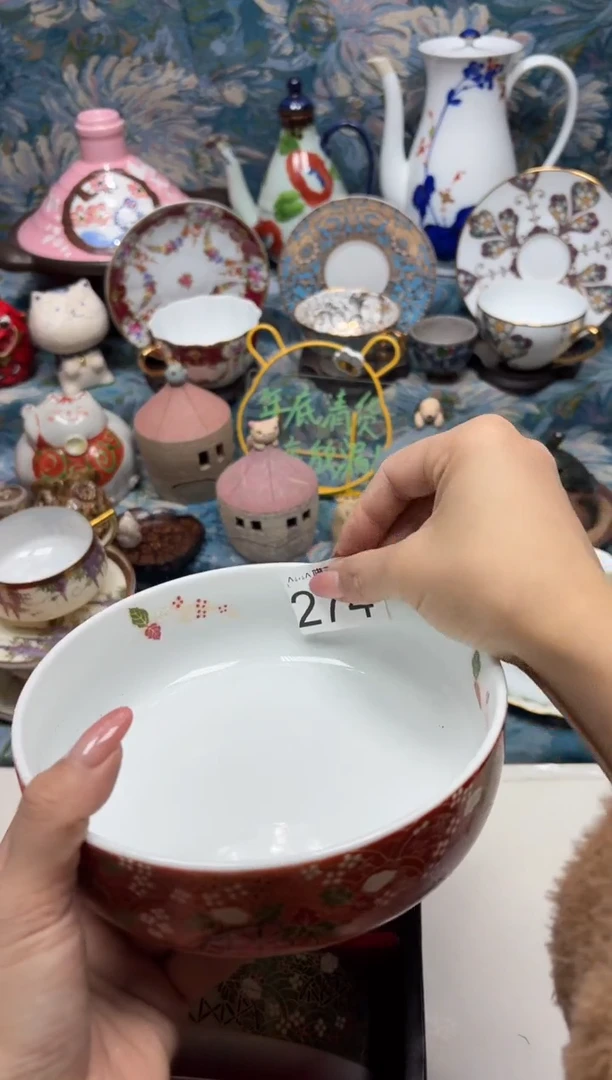 手工艺品钧瓷跑***腿274