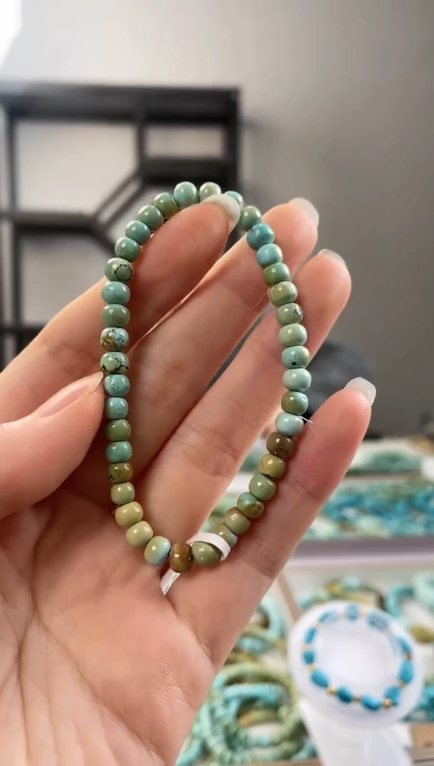 【闪购商品】绿松石珠宝奇石未镶嵌5+mm