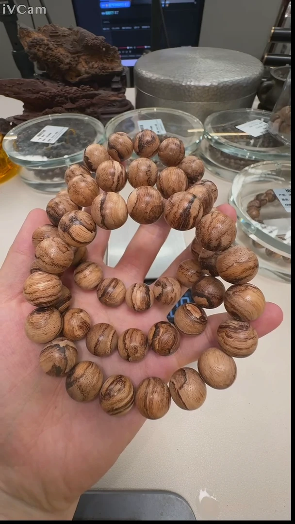 沉香沉香香囊达拉干虎斑纹12mm+