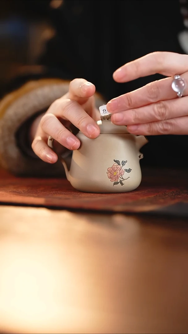 雲梦茶器紫陶茶壶8018