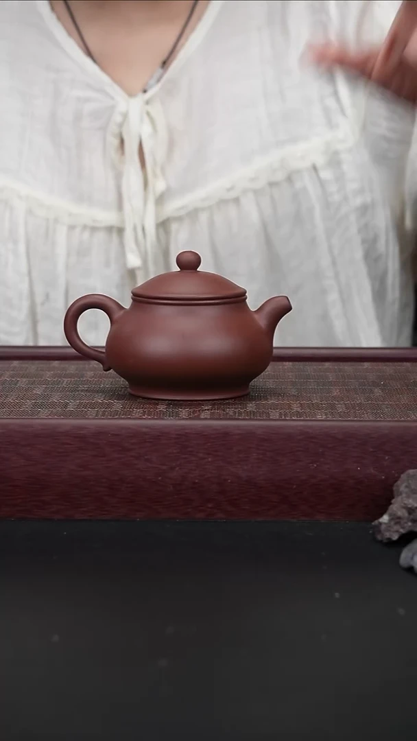 茶壶紫砂zxm底槽青潘壶200CC