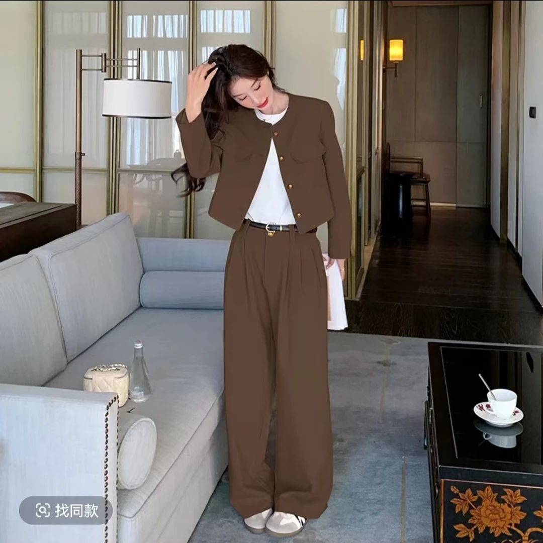 春秋季两件套外穿女0294