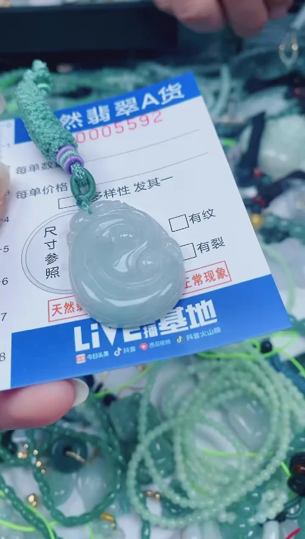 颈饰未镶嵌翡翠00005592