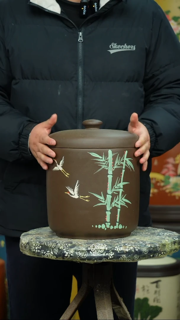 【闪购商品】紫砂茶叶罐 茶叶罐
