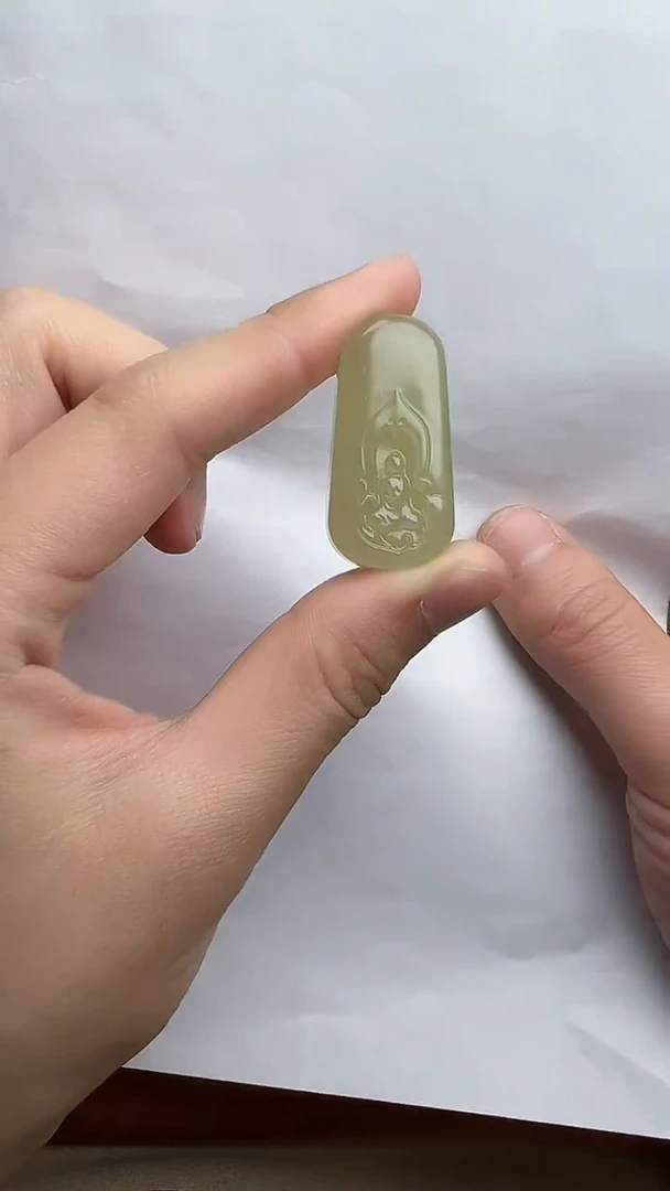 【闪购商品】和田玉颈饰未镶嵌悟道kk