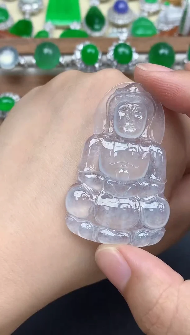 颈饰未镶嵌翡翠346-中国好珍宝