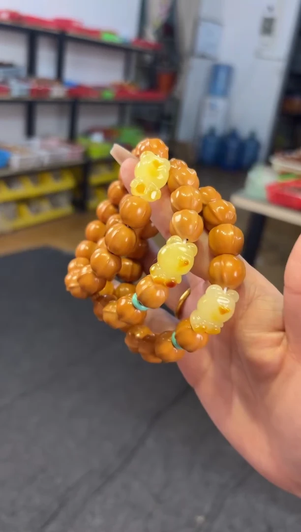 【闪购商品】菩提根/象牙果吊坠    12mm猴头鲨鱼背小熊单圈