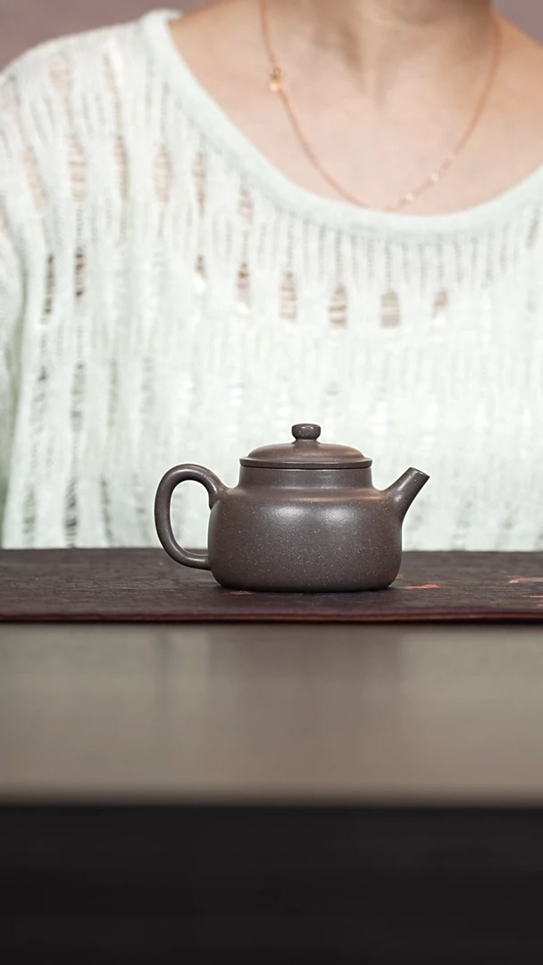 紫砂茶宠紫砂言心壶