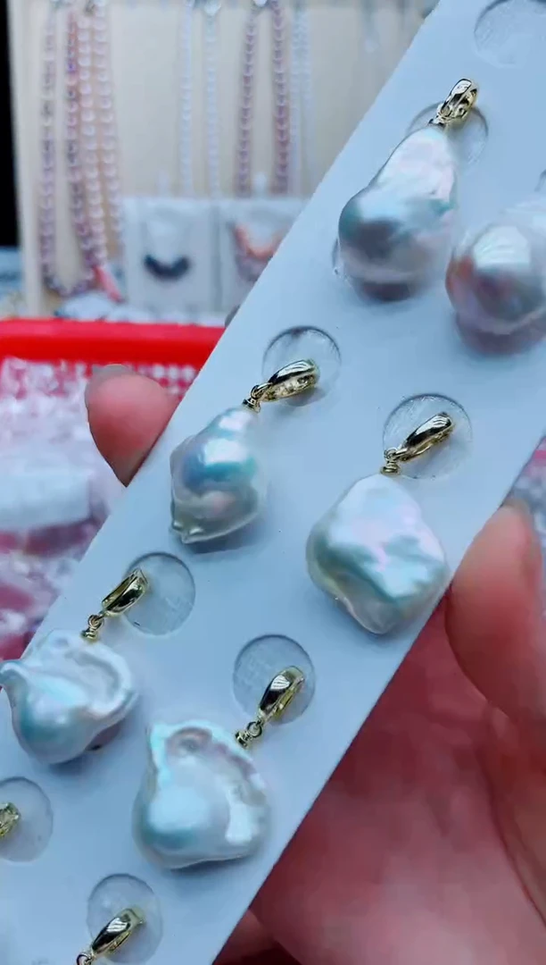 淡水珍珠未镶嵌吊坠(不含链)吊坠多样性发其一