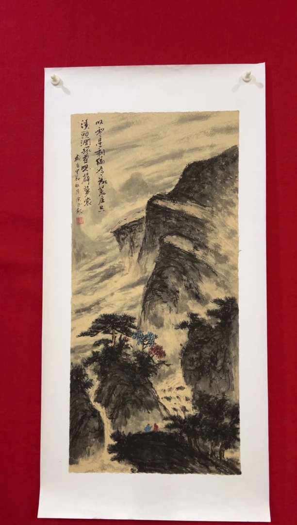 国画手绘国画作品