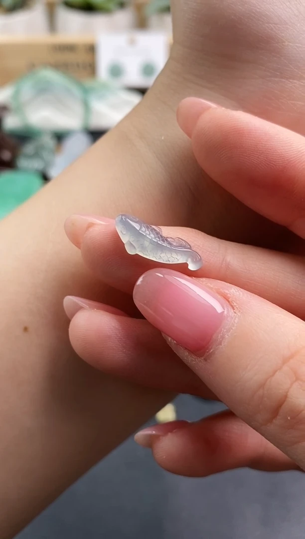 颈饰未镶嵌翡翠锦鲤